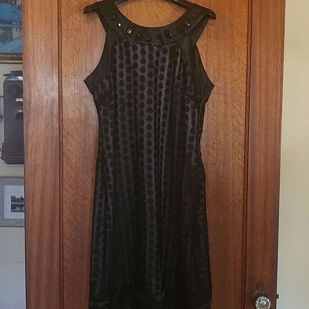 Black Polka Dot Dress 👗 😍 12
